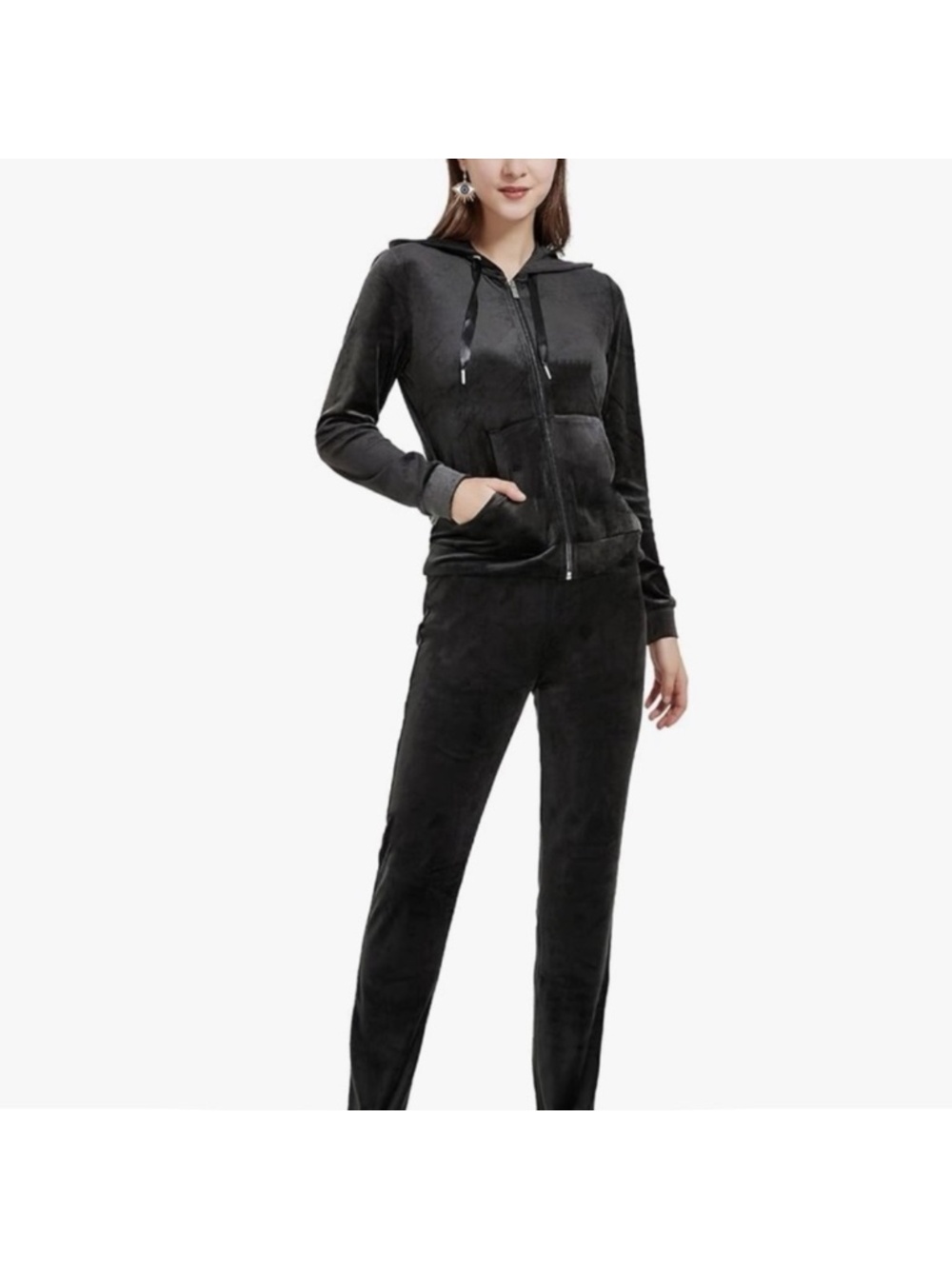 Funky Buddha Velour Set | Size XS | Made in Europe